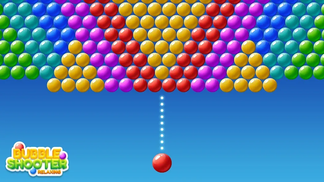 Bubble Shooter Relaxing (Бабл Шутер Релаксинг)  [МОД Бесконечные деньги] Screenshot 3