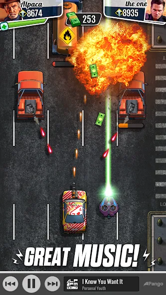 Fastlane: Road to Revenge (Фастлейн)  [МОД Много денег] Screenshot 5