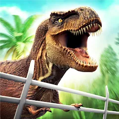 Скачать взломанную Jurassic Dinosaur: Dino Game (Динозавры юрского периода)  [МОД Unlocked] - стабильная версия apk на Андроид