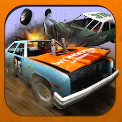 Взломанная Demolition Derby: Crash Racing (Демолиция Дерби)  [МОД Все открыто] - стабильная версия apk на Андроид