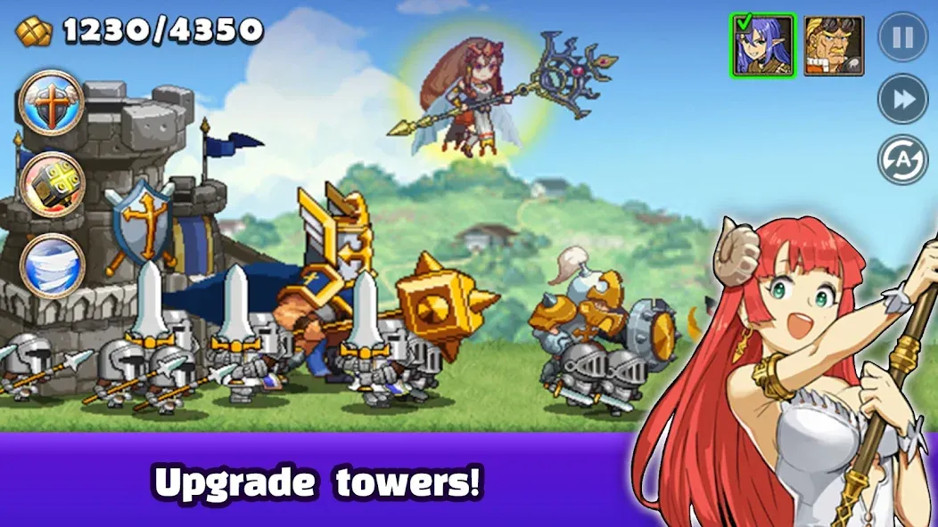 Kingdom Wars - Tower Defense (Кингдом Варс)  [МОД Все открыто] Screenshot 2