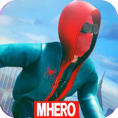 Скачать взломанную Super city Hero:Spider Game (Супер город Герой)  [МОД Unlocked] - полная версия apk на Андроид