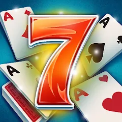 Скачать взломанную 7 Solitaire (Солитер)  [МОД Mega Pack] - полная версия apk на Андроид