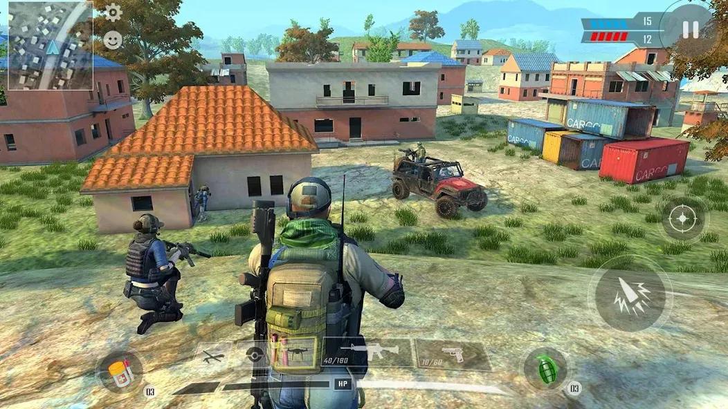 Commando War Army Game Offline  [МОД Unlocked] Screenshot 3