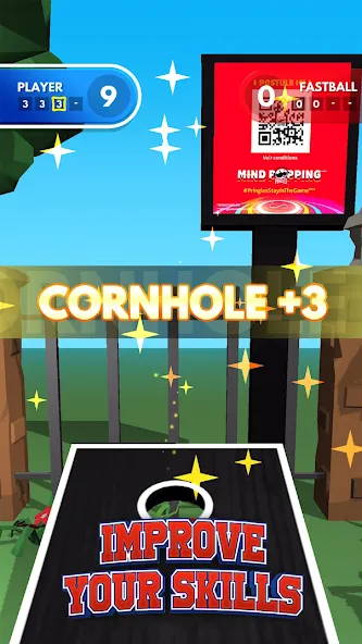 Cornhole League - Board Games (Корнхол Лига)  [МОД Много монет] Screenshot 4