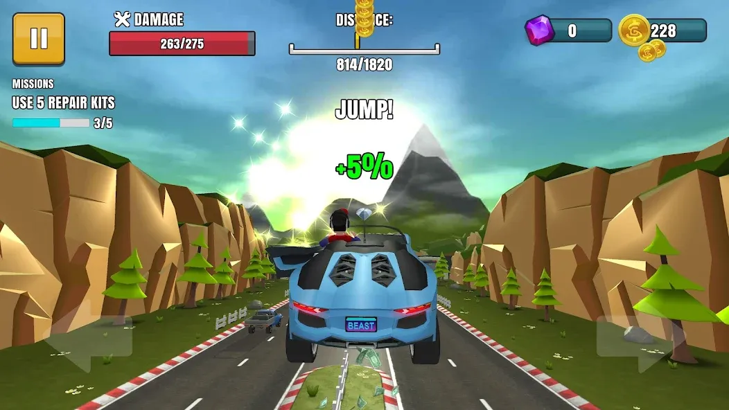 Faily Brakes 2: Car Crash Game (Фэйли Брейкс 2)  [МОД Меню] Screenshot 4