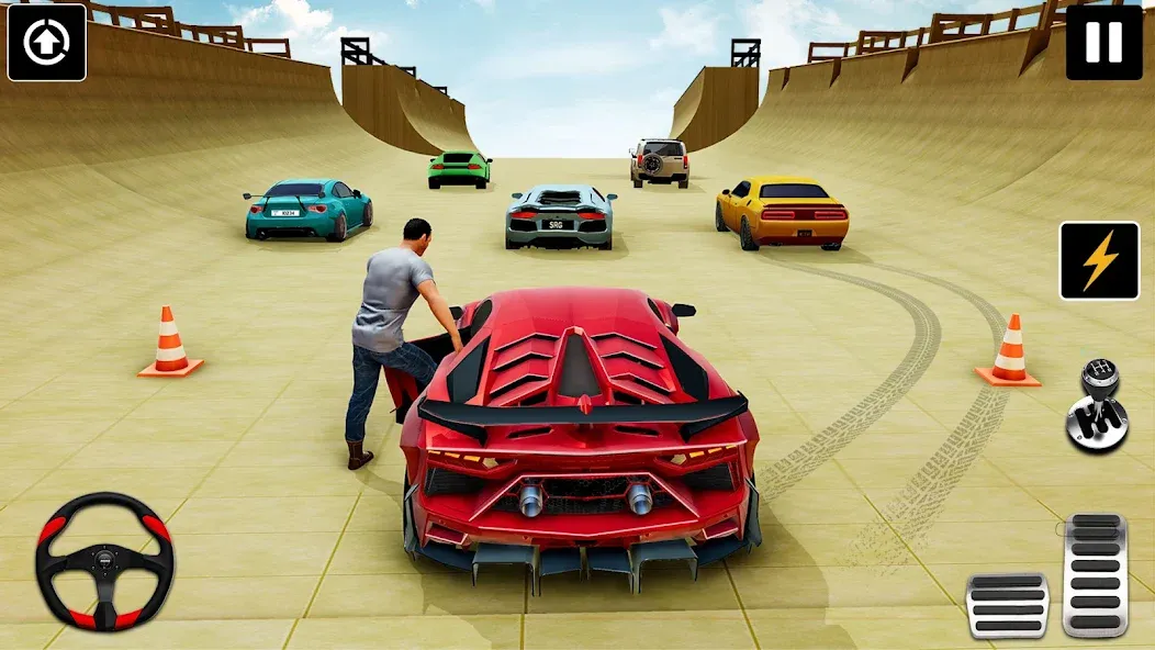 GT Car Stunt : Ramp Car Stunts (ДжиТи Кар Стант)  [МОД Unlimited Money] Screenshot 5