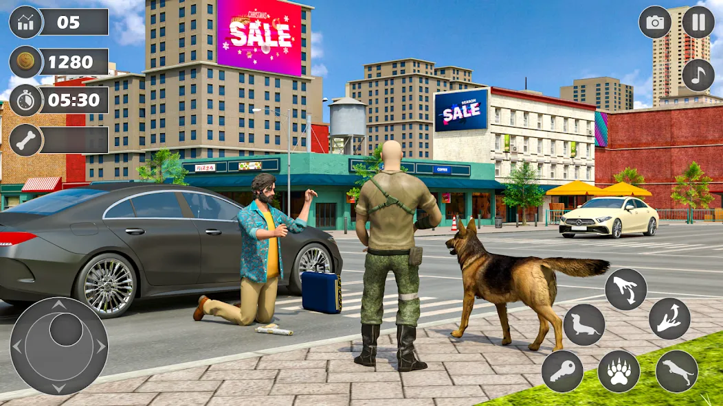 Dog Simulator Dog Game (Армейский симулятор собаки)  [МОД Unlocked] Screenshot 3