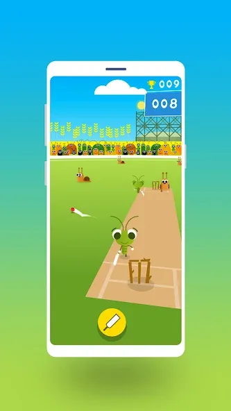 Cric Game - Doodle Cricket (Крик Гейм)  [МОД Все открыто] Screenshot 3