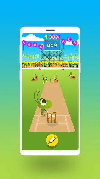 Cric Game - Doodle Cricket (Крик Гейм)  [МОД Все открыто] Screenshot 4