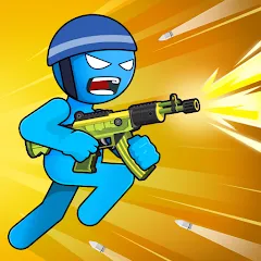 Взлом Stick Shooter: Battle Game (Стик Шутер)  [МОД Много монет] - полная версия apk на Андроид