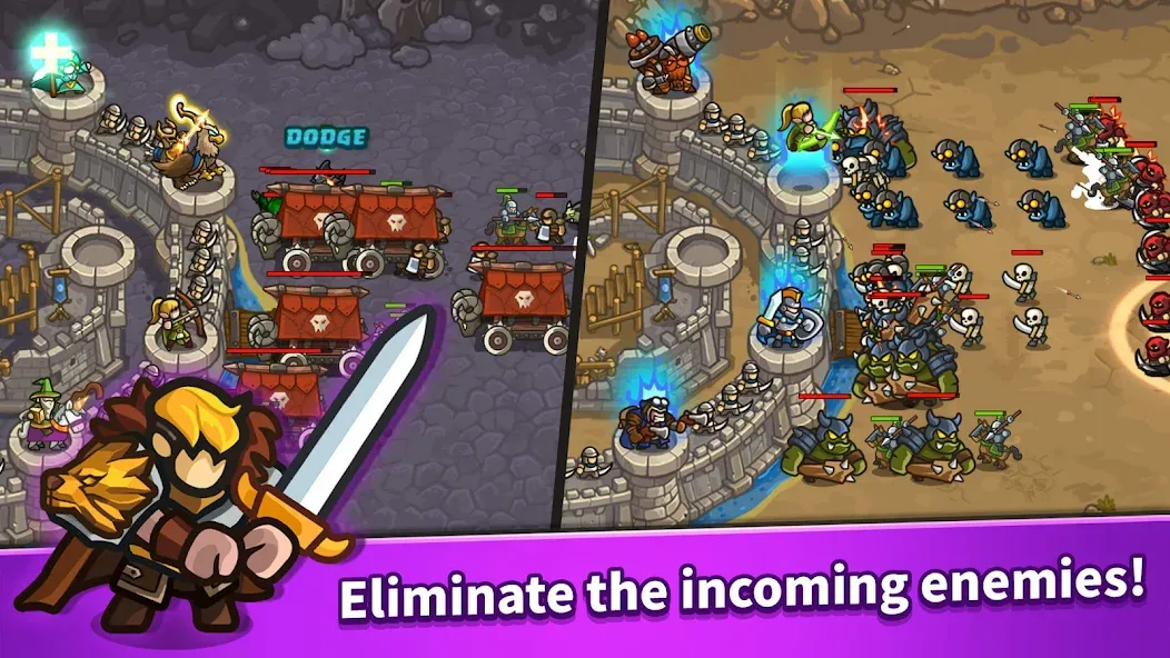 Idle Kingdom Defense (Айдл Кингдом Дефенс)  [МОД Меню] Screenshot 1