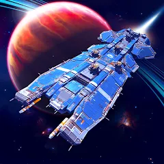 Скачать взломанную Homeworld Mobile: Sci-Fi MMO (Хоумворлд Мобаил)  [МОД Mega Pack] - полная версия apk на Андроид