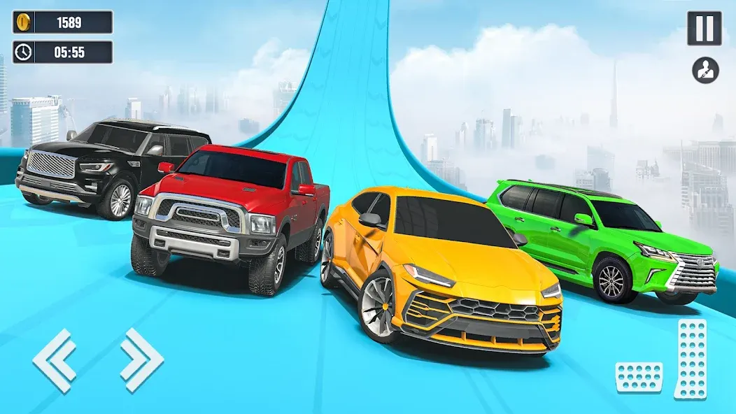 Car Stunt Games : Car Games 3D (Кар Стант Геймс)  [МОД Unlocked] Screenshot 2