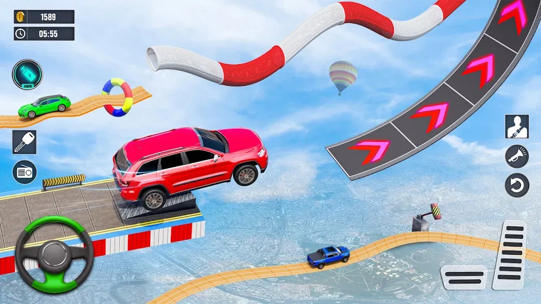 Car Stunt Games : Car Games 3D (Кар Стант Геймс)  [МОД Unlocked] Screenshot 4