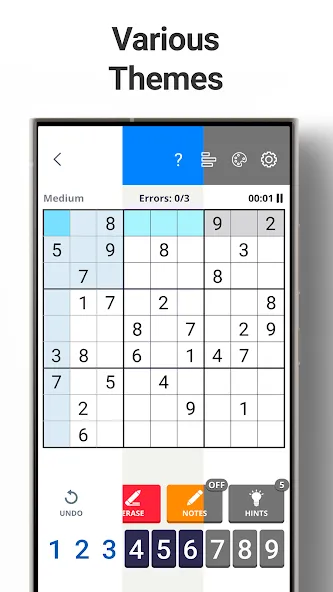 Sudoku Levels: Daily Puzzles  [МОД Mega Pack] Screenshot 5