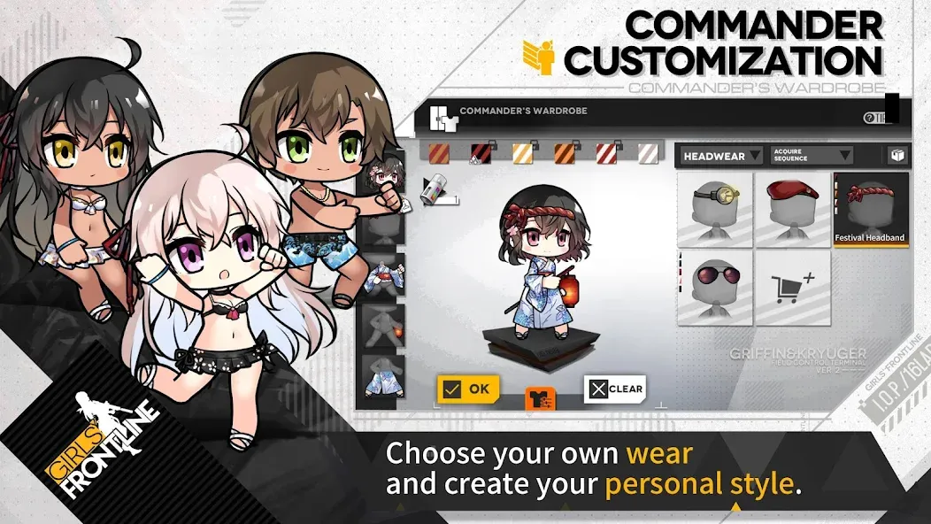 Girls' Frontline  [МОД Бесконечные монеты] Screenshot 3