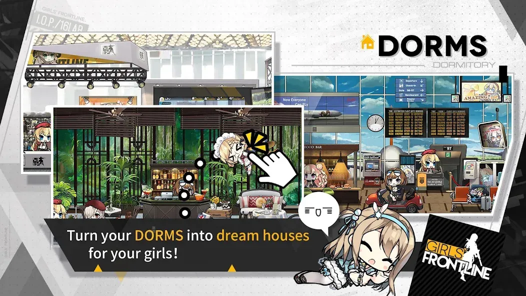 Girls' Frontline  [МОД Бесконечные монеты] Screenshot 5