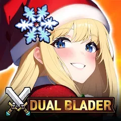 Скачать взломанную Dual Blader : Idle Action RPG (Дуал Блейдер)  [МОД Меню] - стабильная версия apk на Андроид