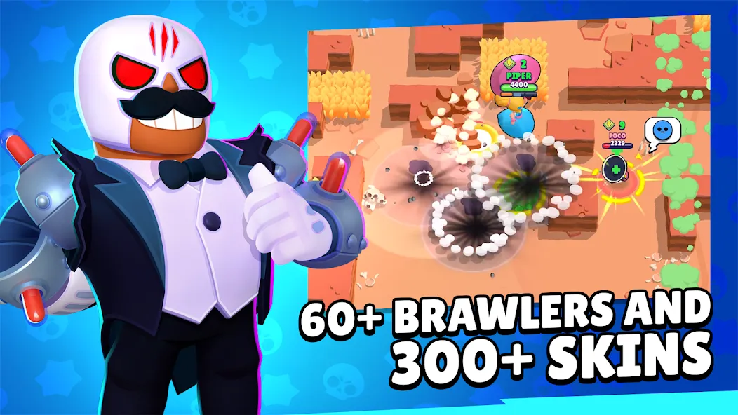 Brawl Stars (Брол Старс)  [МОД Меню] Screenshot 3