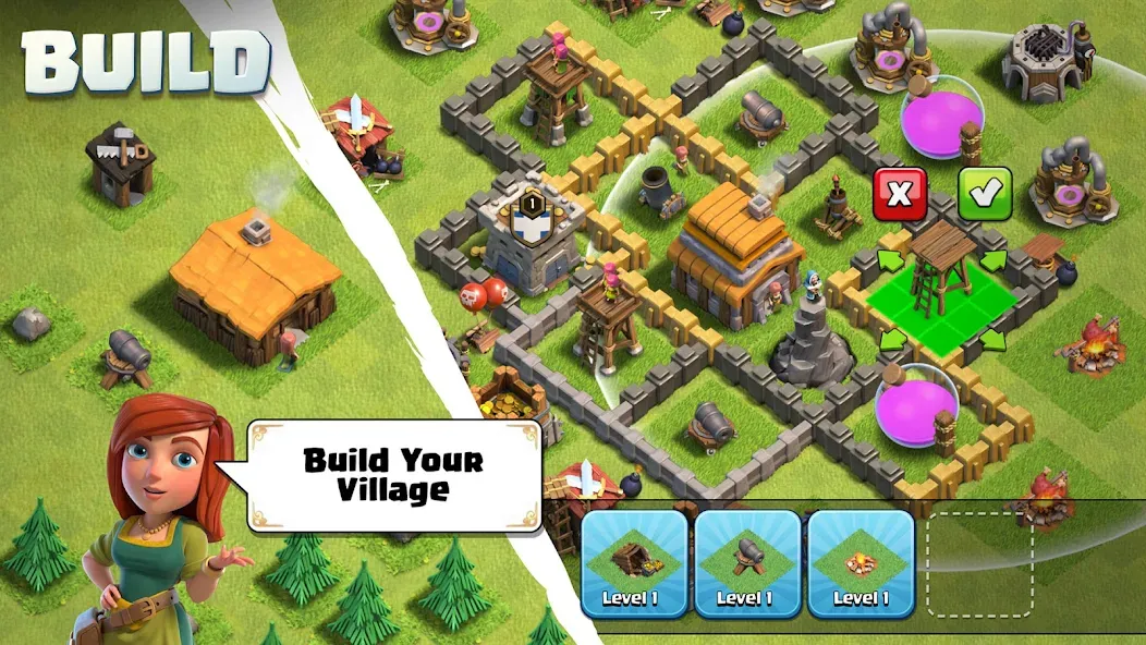 Clash of Clans (Клэш оф Клэнс)  [МОД Unlimited Money] Screenshot 4