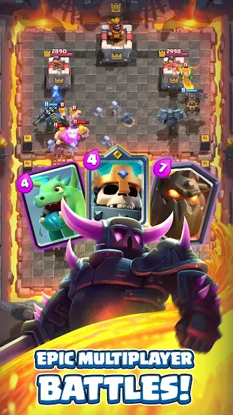 Clash Royale (Клаш Рояль)  [МОД Unlimited Money] Screenshot 1