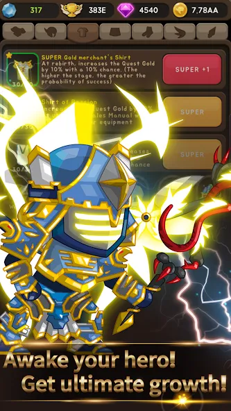 [VIP] +9 Blessing Cash Knight  [МОД Много денег] Screenshot 1