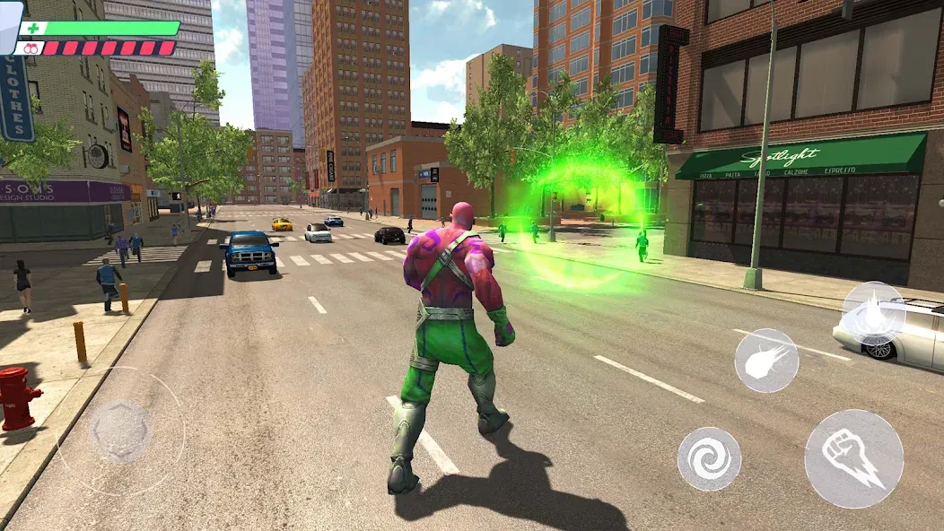 Super City Heroes:Super Battle (упер Герои Города)  [МОД Меню] Screenshot 1