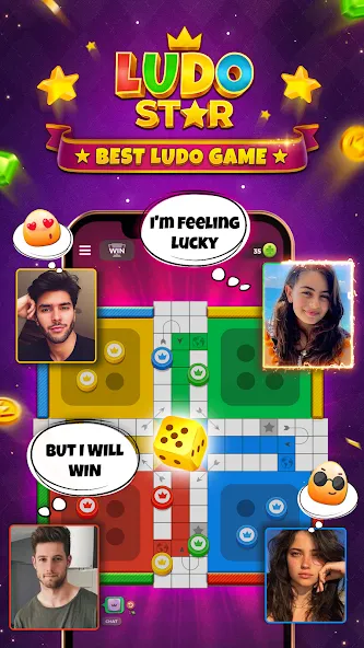 Ludo STAR: Online Dice Game (Лудо СТАР)  [МОД Unlimited Money] Screenshot 1