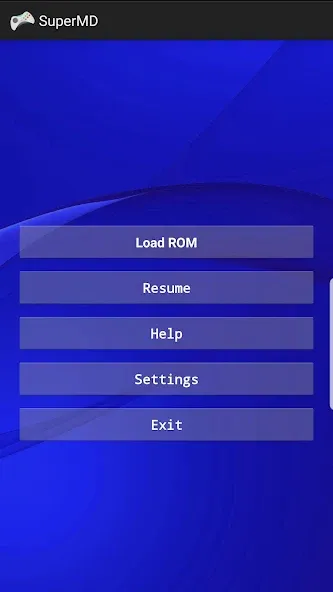 SuperMD (All in One Emulator) (уперМД)  [МОД Меню] Screenshot 1