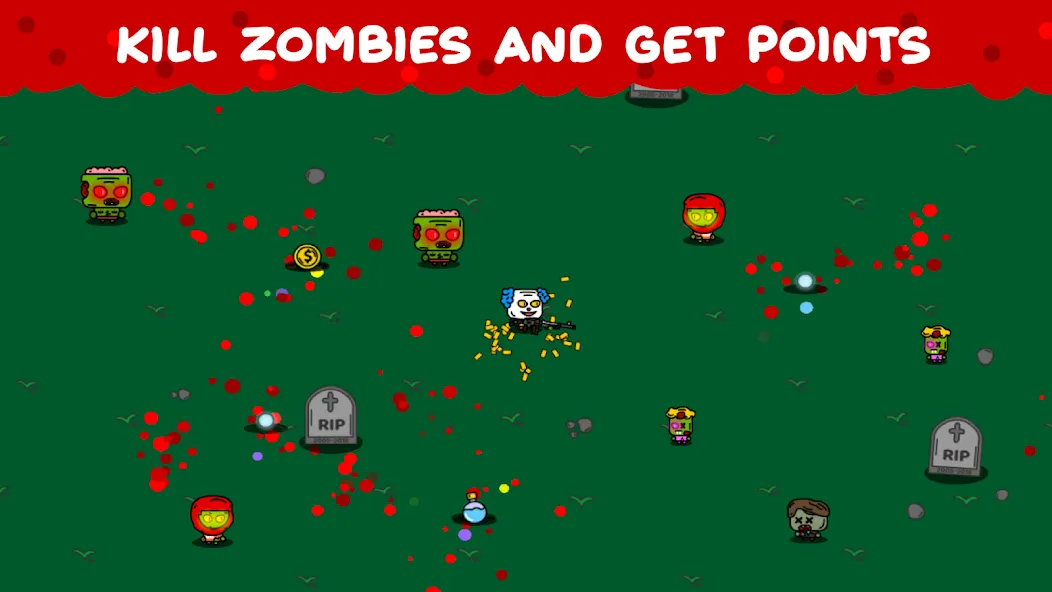 Zombie Loop - Shooter survival (Зомби Луп)  [МОД Все открыто] Screenshot 1