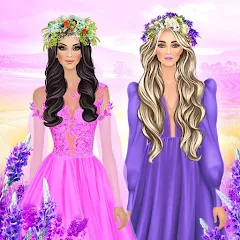 Взлом Fashion Triple Match: Dress Up (Фэшн Мердж)  [МОД Все открыто] - стабильная версия apk на Андроид