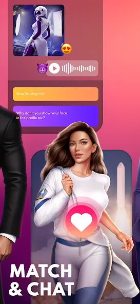 Love Sparks: Dating Sim (Лав Спаркс)  [МОД Unlocked] Screenshot 2