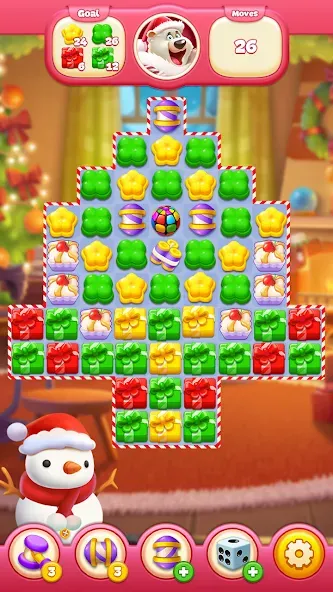 Sweet Candy Match: Puzzle Game (Свит Кэнди Матч)  [МОД Все открыто] Screenshot 1