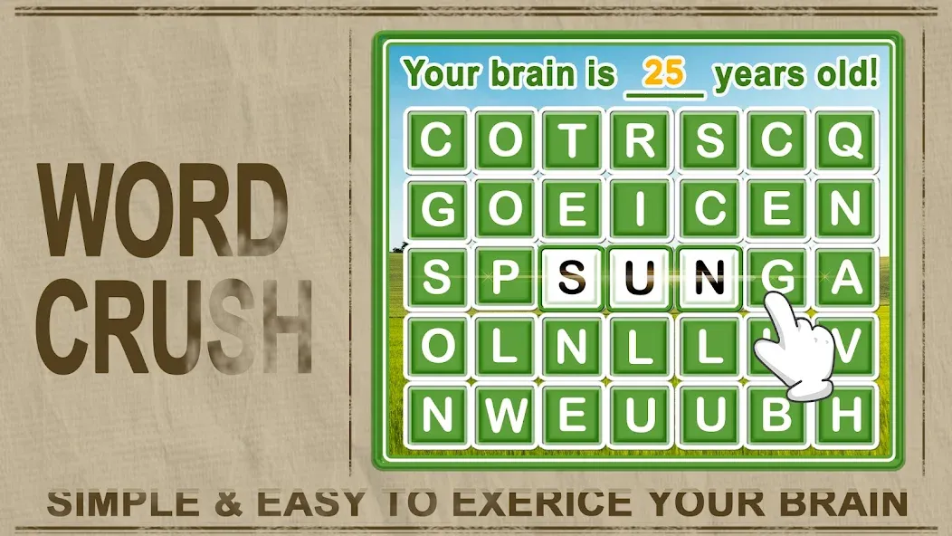 Word Crush - Fun Puzzle Game (Уорд Краш)  [МОД Много монет] Screenshot 1