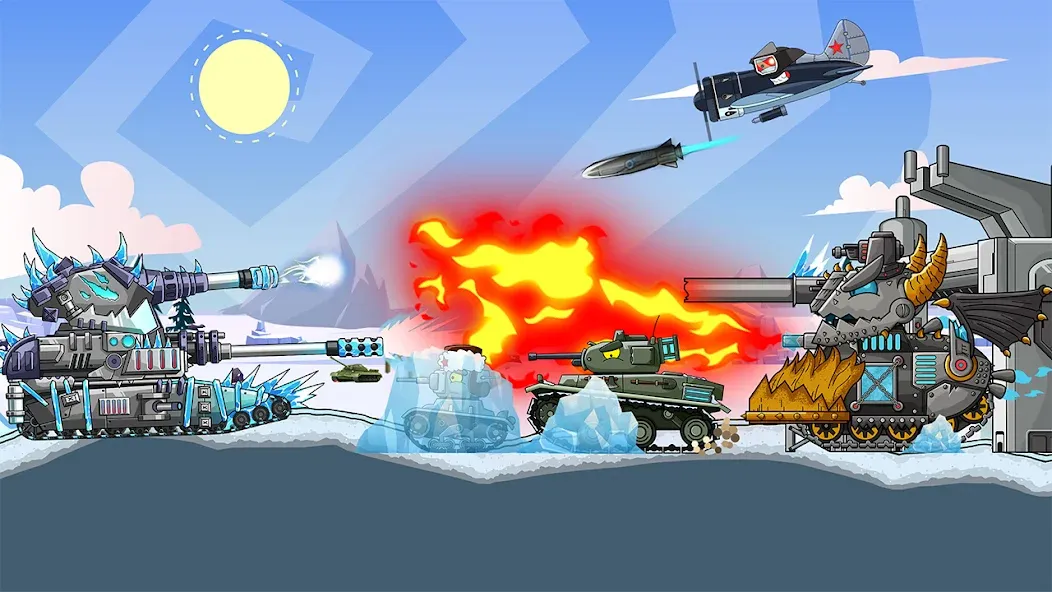 Tank Arena Steel Battle (Танковая Арена Стальное Сражение)  [МОД Все открыто] Screenshot 5