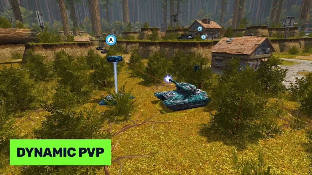 Tanki Online  [МОД Unlocked] Screenshot 2