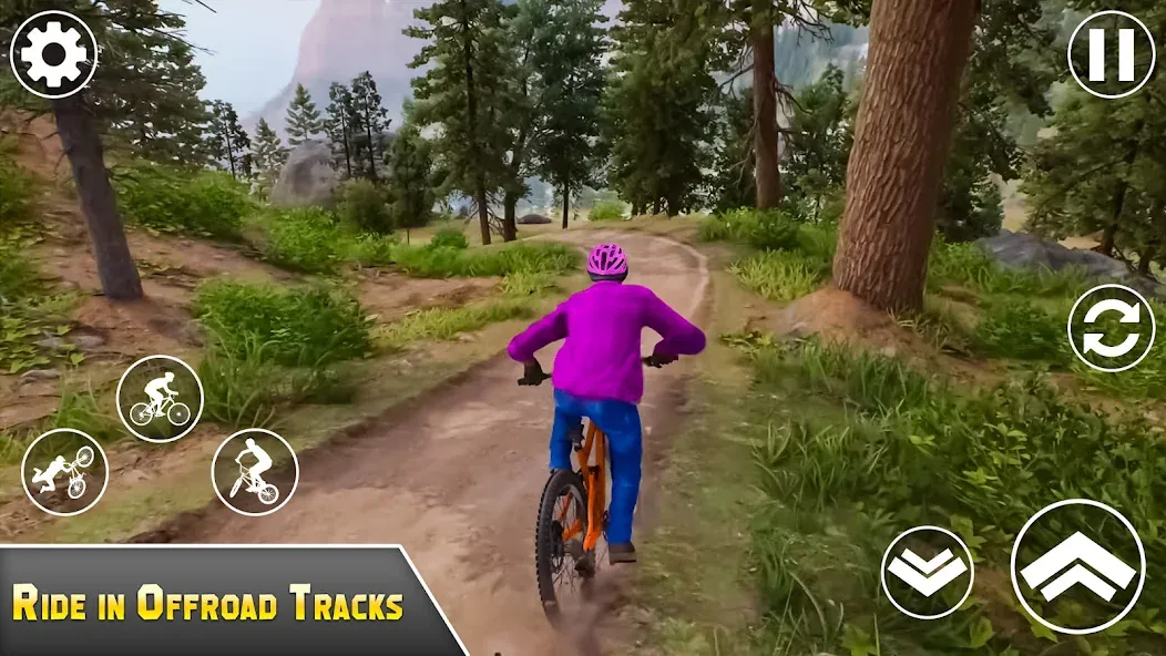 BMX Bicycle Games Offroad Bike  [МОД Mega Pack] Screenshot 2