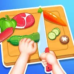 Скачать взломанную Happy Kitchen World  [МОД Mega Pack] - последняя версия apk на Андроид