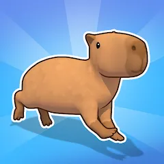 Скачать взлом Capybara Rush (Капибара Раш)  [МОД Много монет] - стабильная версия apk на Андроид