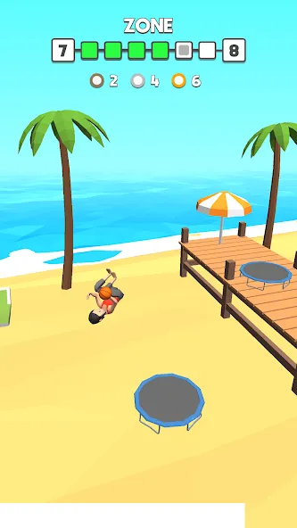 Flip Dunk (Флип Данк)  [МОД Много монет] Screenshot 4