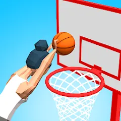 Скачать взломанную Flip Dunk (Флип Данк)  [МОД Много монет] - полная версия apk на Андроид