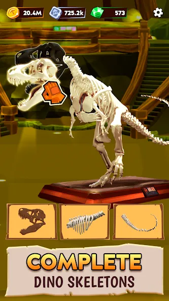 Dino Quest 2: Dinosaur Fossil (Дино Квест 2)  [МОД Много монет] Screenshot 3