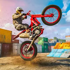 Взломанная Bike Stunt Race Tricks Master  [МОД Unlimited Money] - последняя версия apk на Андроид