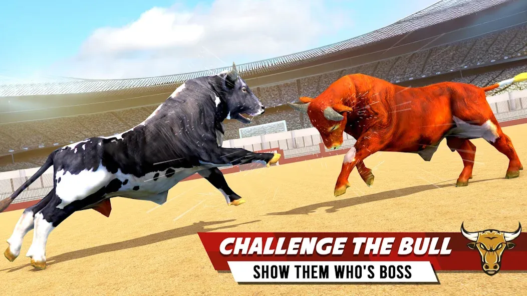 Bull Fighting Game: Bull Games  [МОД Unlimited Money] Screenshot 2