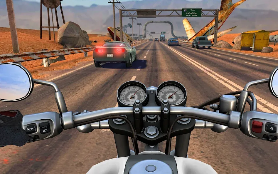 Moto Rider GO: Highway Traffic (Мото Райдер ГО)  [МОД Много монет] Screenshot 1