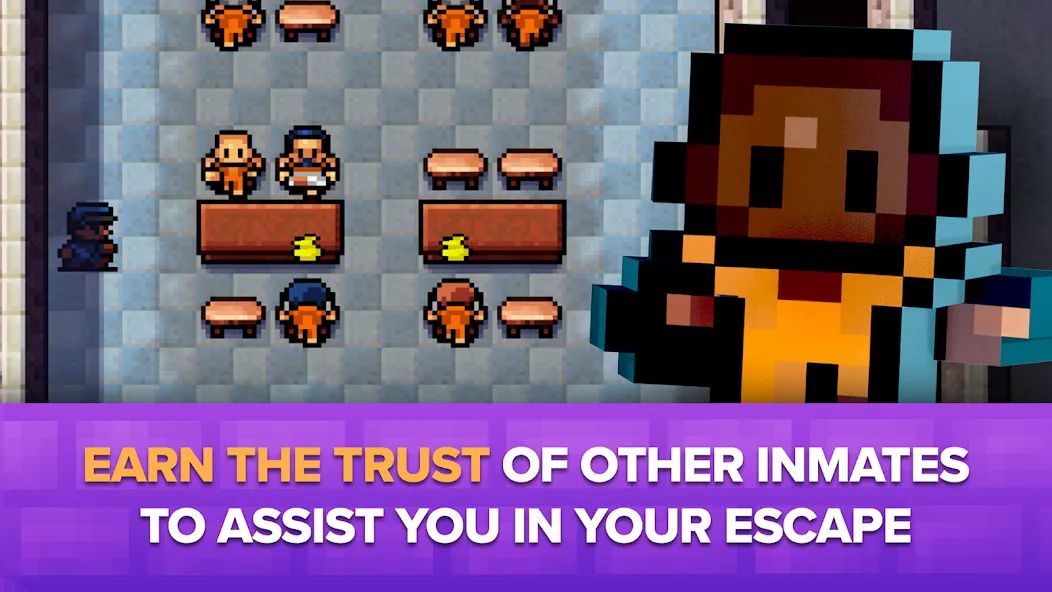 The Escapists: Prison Escape – (Зе Эскейпистс)  [МОД Unlocked] Screenshot 4