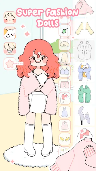 Lovely Doll : Dress Up Game (Лавли Долл)  [МОД Menu] Screenshot 1