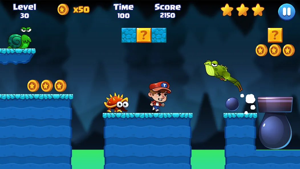 Super Bill World-Fun Adventure (Супер Билл Мир)  [МОД Unlimited Money] Screenshot 3