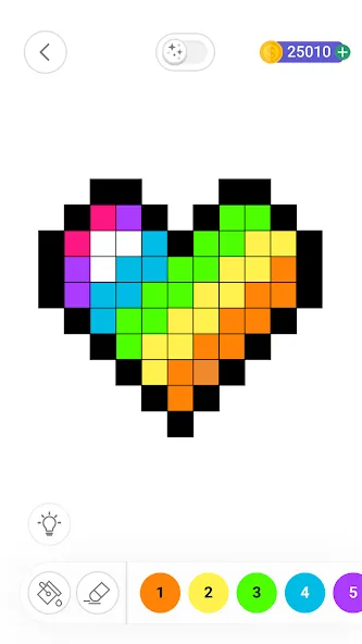 Color by Number：Coloring Games (Цвет по номерам)  [МОД Меню] Screenshot 4